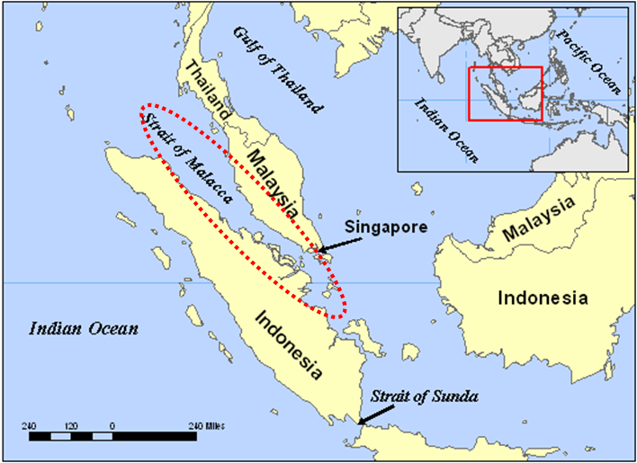 Strait of Malacca: Free maps, free blank maps, free outline maps,.